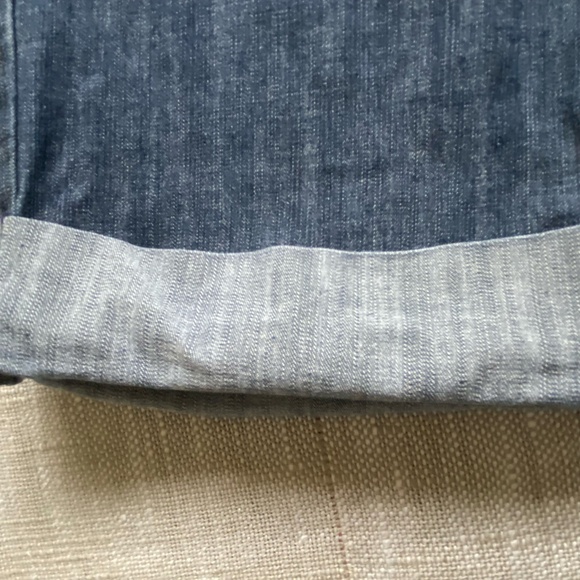 Coldwater Creek Womens Denim Cuffed Casual Vacation Capris-Sz-12 - Picture 9 of 16